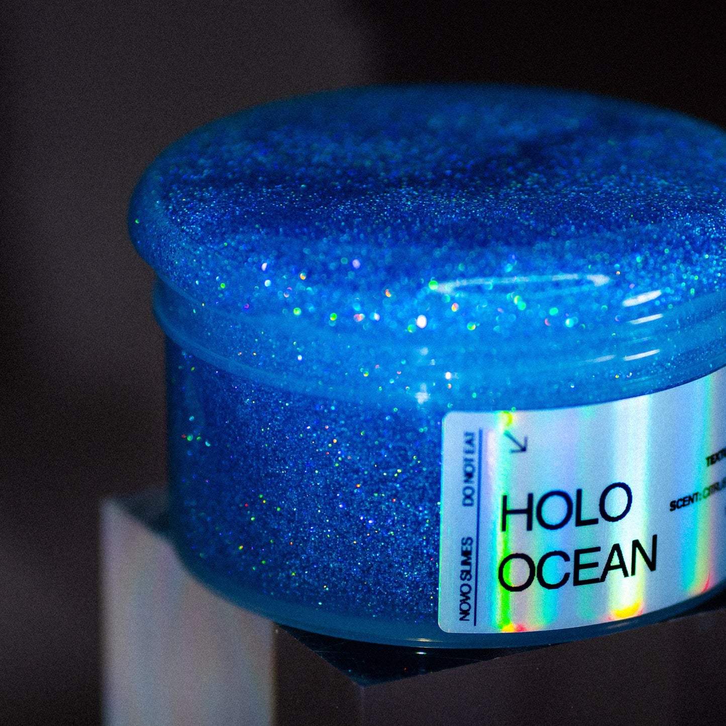 Holo Ocean Slime | Clear Slime | Christmas Gift | Slime Shops | Stress Relief Toy | Kids Gifts | ASMR Slime for Anxiety