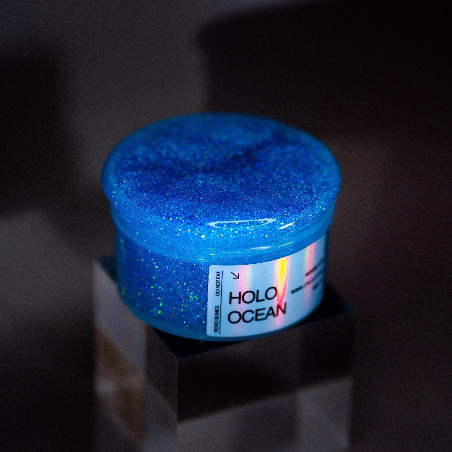 Holo Ocean Slime | Clear Slime | Christmas Gift | Slime Shops | Stress Relief Toy | Kids Gifts | ASMR Slime for Anxiety