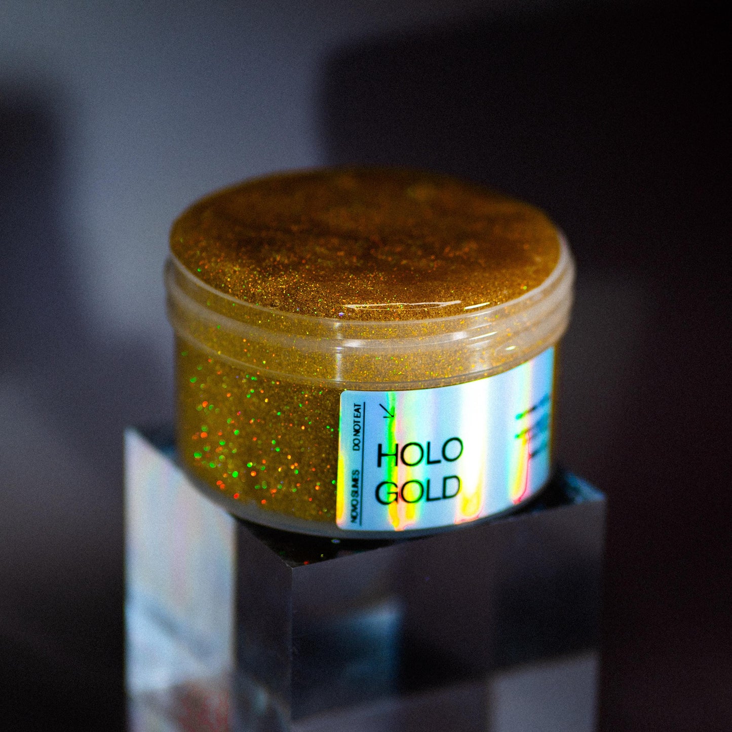 Holo Gold Slime | Clear Slime | Christmas Gift | Slime Shops | Stress Relief Toy | Kids Gifts | ASMR Slime for Anxiety